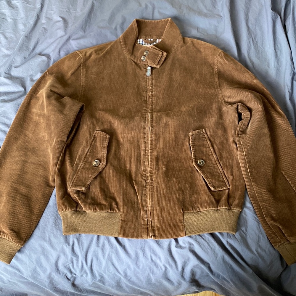 Brooks Brothers corduroy bomber jacket - S